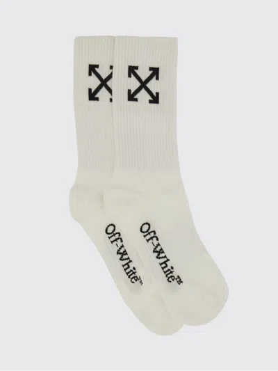 Off-white White Cotton Socks