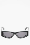 Off-white Solid Color Andy Sunglasses With Contrast Details