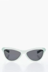 Off-white Solid Color Atlanta Sunglasses With Embossed Arrow Detail In Black