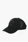 Off-white Solid Color Cap With Embossed Details