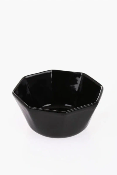 Off-white Solid Color Ceramic Container