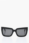 Off-white Solid Color Firenze Oversized Sunglasses