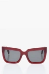 Off-white Solid Color Firenze Oversized Sunglasses
