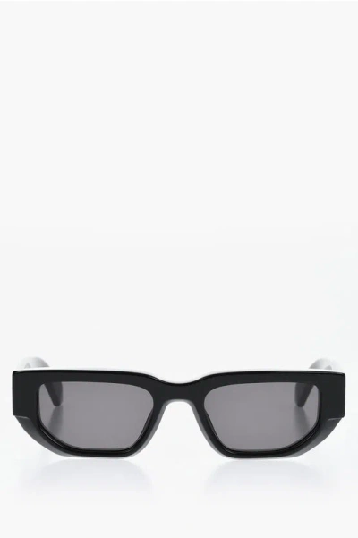 OFF-WHITE Solid-Color Rectangular Sunglasses GREELEY