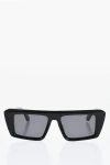 Off-white Solid Color Hartford Wayfarer Sunglasses With Contrasting Mo In Black