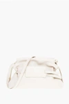 Off-white Zip Tie Leather Crossbody Bag