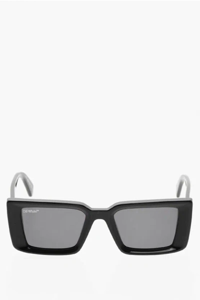 Off-white Solid Color Oversized Savannah Wayfarer Sunglasses