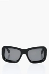 Off-white Solid Color Oversized Verona Rectangular Sunglasses