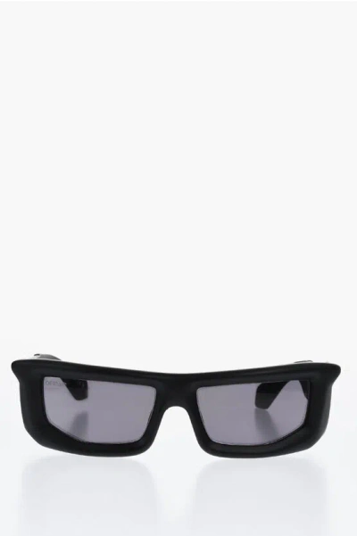 Off-white Solid Color Volcanite Shield Sunglasses