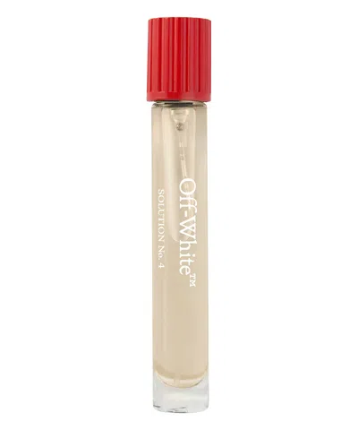 Off-white Solution No. 4 Eau De Parfum 15 ml In White