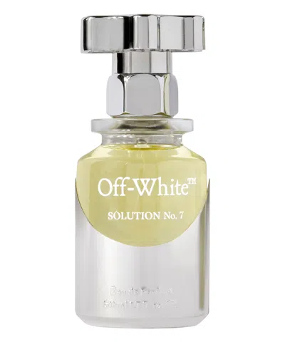 Off-white Solution No. 7 Eau De Parfum 50 ml In White