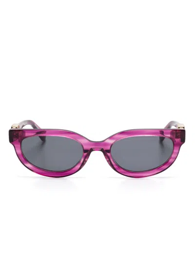 Off-white Sparks Sonnenbrille In Purple