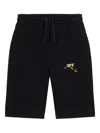 Off-white Splat Diag Sweatshorts In Black