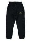 Off-white Elastic Waist Sweatpants In Black
