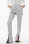 Off-white Corporate Tech Tailored Trousers In Grey