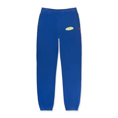Off-white Split Logo Slim Blue/yellow Sweatpants