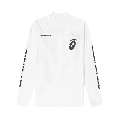 Pre-owned Off-white Splitted Arrows Over Crewneck 'white / Black'