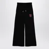Off-white Arrows-embroidered Straight Trousers In Black