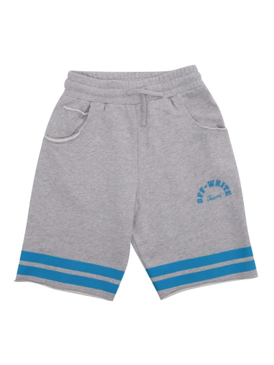 Off-white Sporty Grey Bermuda Shorts