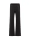 Off-white Black Polyamide Blend Sporty Pants In Black