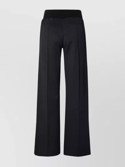 Off-white Sporty Pants With Side Stripe Detail In Black