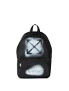Off-white Arrow Spray Backpack In Black