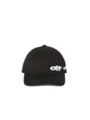 Off-white Spray Arrow Baseball Cap In Black