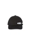 Off-white Spray Arrow Baseball Cap In Black