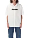 Off-white Pop Bowling Graphic Print Short Sleeves In White