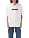 Off-white Pop Bowling Graphic Print Short Sleeves In White
