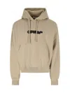 Off-white Graphic Print Hooded Sweatshirt