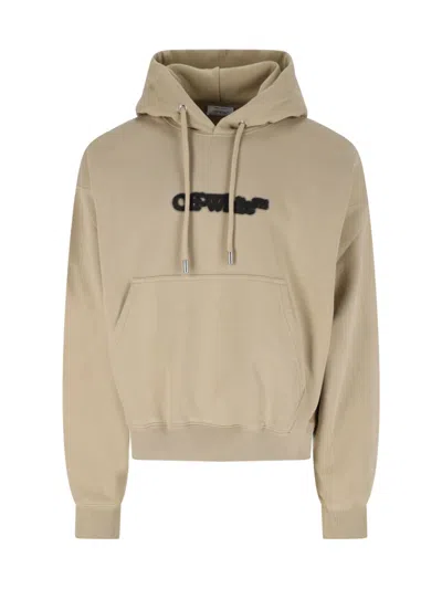 OFF-WHITE SPRAY ARROW HOODIE