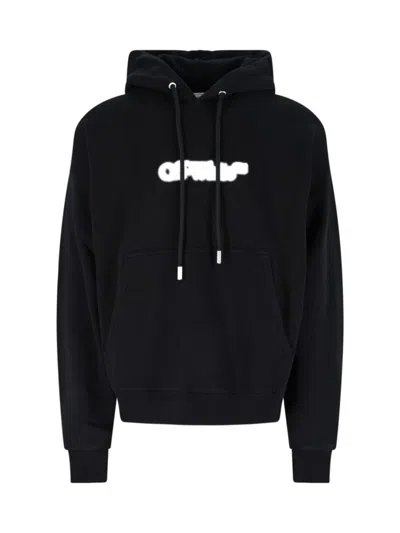 OFF-WHITE OFF-WHITE "SPRAY ARROW" HOODIE – BLACK