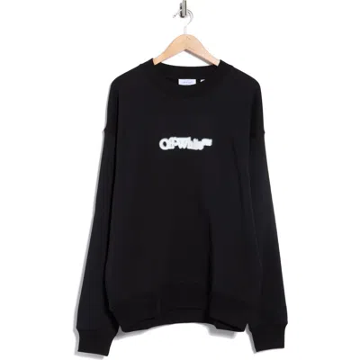 Off-white Spray Arrow Skate Graphic Sweatshirt In Black