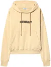 Off-white Spray Arrow Skate Hoodie In Neutrals