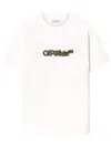 Off-white Spray Arrow Slim Fit T-shirt Clothing In White