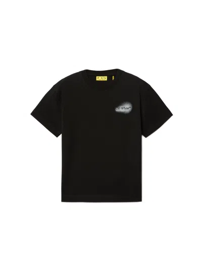 Off-white Spray Arrow T-shirt In Black