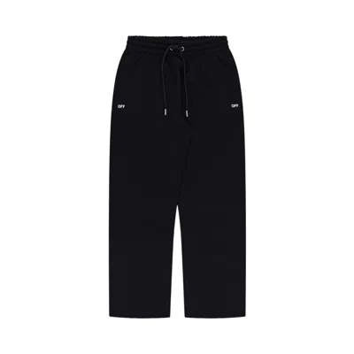 Pre-owned Off-white Spray Can Diagonal Sweatpants 'black' | Men's Size S