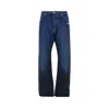 Off-white Off White Jeans With Embroidered Logo In Blue