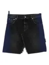 Off-white Spray Jil Denim Skirt In Blue