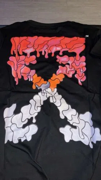 Pre-owned Off-white Spray Marker T In Black