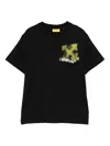Off-white Spray-print T-shirt In Black