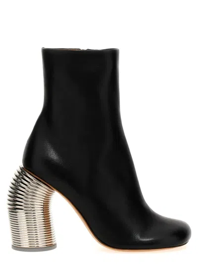 Off-white 'spring' Ankle Boots In Black
