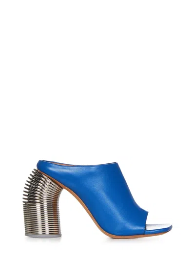 OFF-WHITE SPRING HEEL MULES
