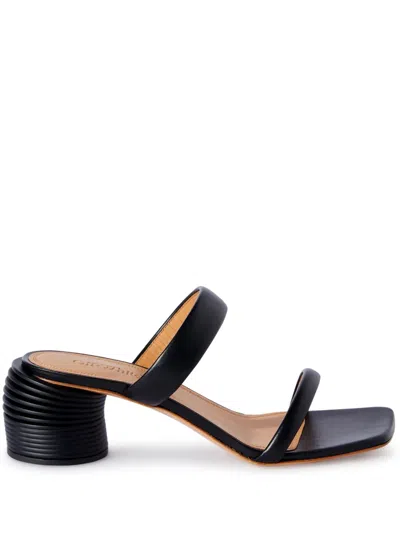 OFF-WHITE SPRING LEATHER SANDALS
