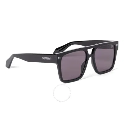 Off-white Springfield Dark Grey Square Unisex Sunglasses Oeri133 1007 56