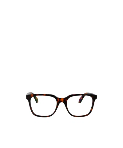 Off-white Square Frame Glasses In Black