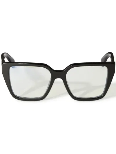 Off-white Square-frame Optical Glasses In Black