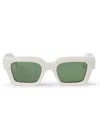 Off-white Virgil Square-frame Sunglasses In 0155 White
