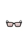 Off-white Square Frame Sunglasses In Black
